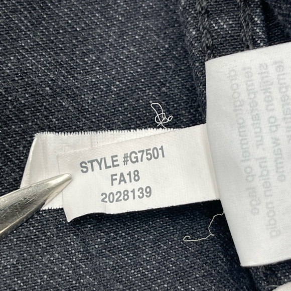 Madewell Oversized Black Denim Jean Jacket Medium Trucker Women’s - Picture 9 of 12